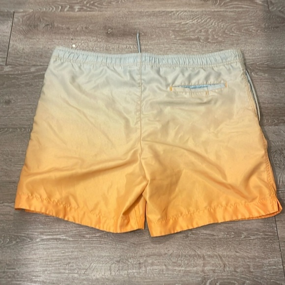 Pacsun playboy bunny men’s swim trunks size medium orange ombré - Picture 5 of 5